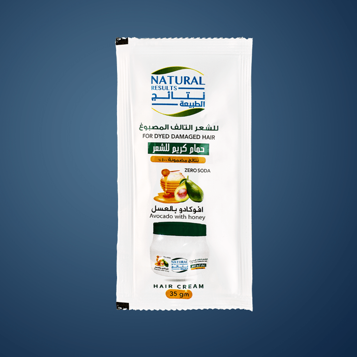نتائج الطبيعة حمام كريم بالافوكادو والعسل 40 جم 24 كيس