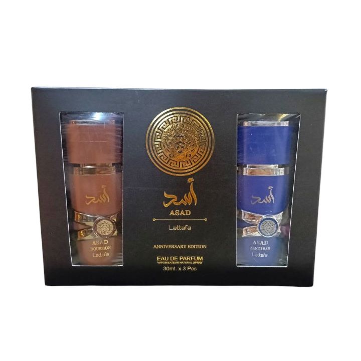لطافة طقم اسد رجالي 30 مل 3 قطع