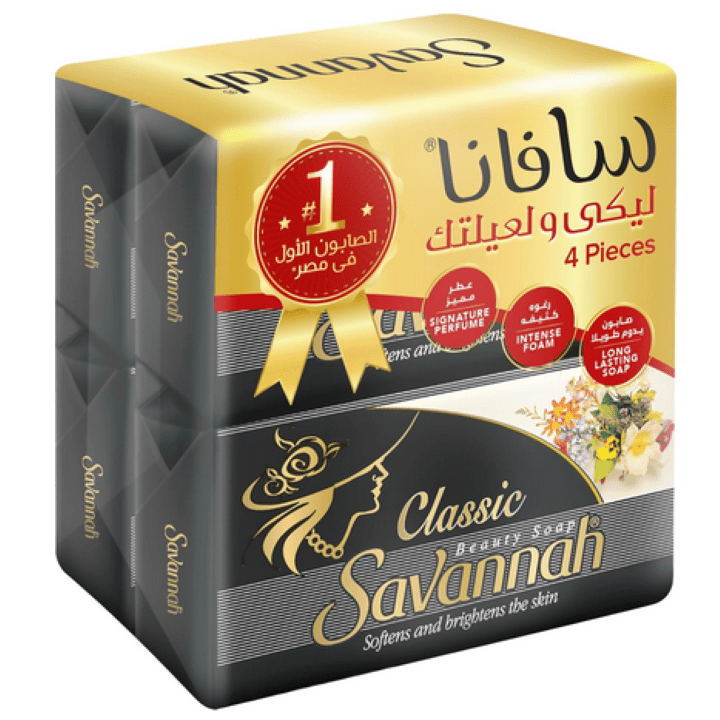 سافانا صابون كلاسيك 110 جم عرض 4 قطع