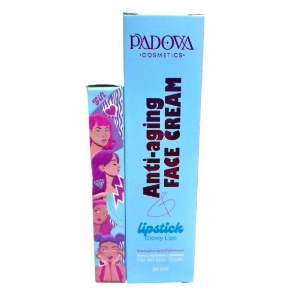 بادوفا كريم مضاد للتجاعيد 50 جم + ليب جلوس مجانا