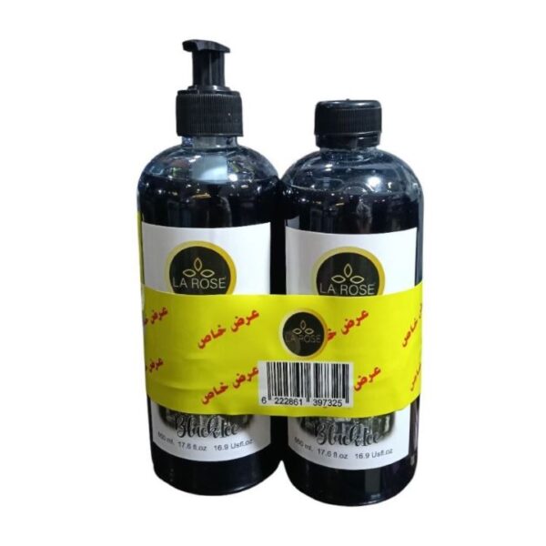 لاروز هاند ووش بلاك ايس 650 مل عرض قطعتين