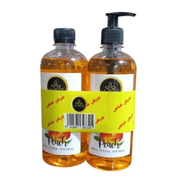 لاروز هاند ووش خوخ 650 مل عرض قطعتين