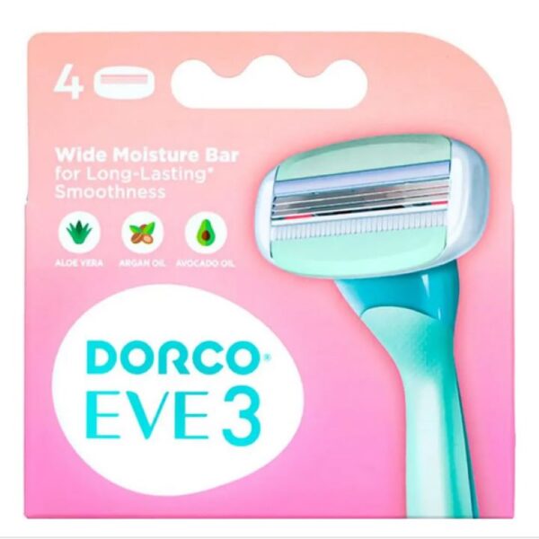 دوركو غيار شفرات ايفي 3 نسائي 4 قطعة