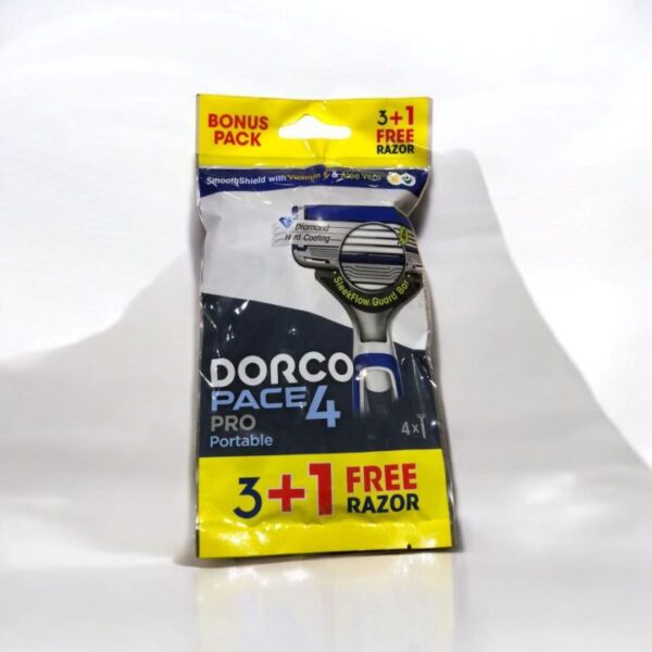 دوركو شفرات حلاقة بيس 4 رجالي 4 قطعة