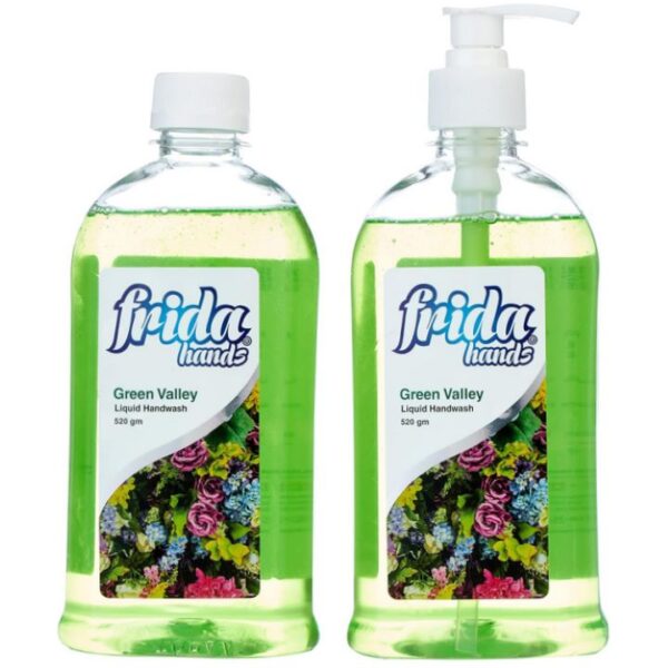 فريدا هاند ووش الوادي الاخضر 520 مل عرض قطعتين