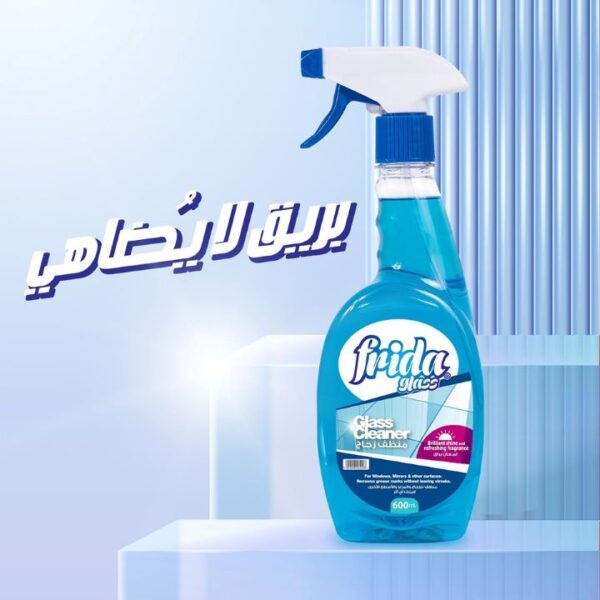 فريدا منظف زجاج بخاخ 600 مل عرض قطعتين