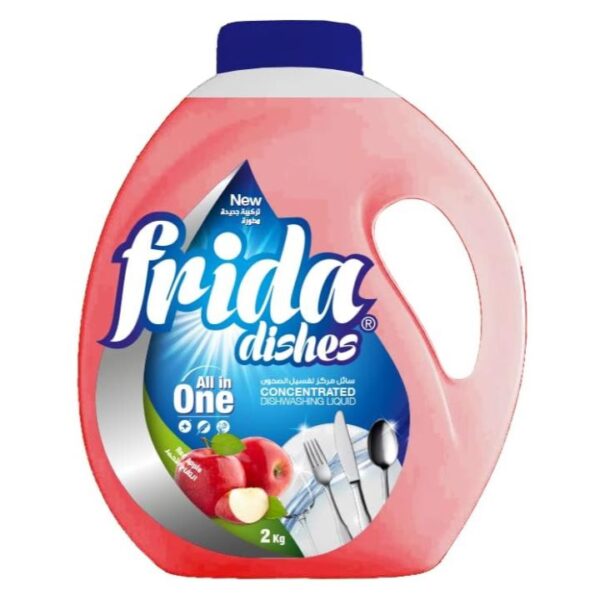 فريدا منظف اطباق تفاح 2 لتر