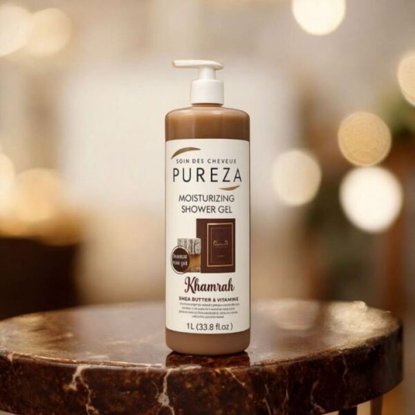 بيوريزا شاور جيل كريمي خمرة 1 لتر