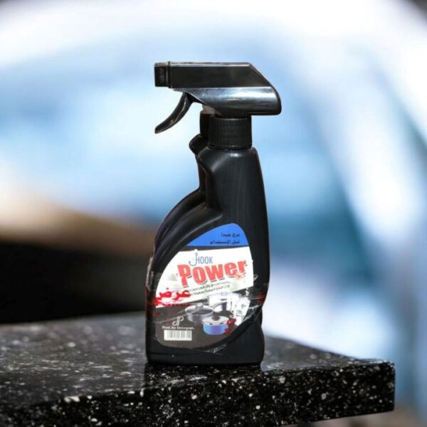 هوك باور مذيب الحروق والدهون 400 مل عرض قطعتين