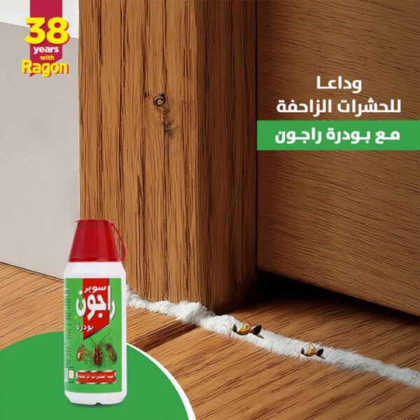راجون بودرة مبيد الحشرات الزاحفة 120 جم