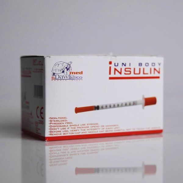 سرنجات انسولين الدولية كيس 10 قطع