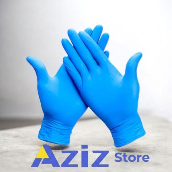 جوانتي نيتريل ازرق 100 قطعة M