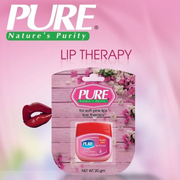 بيور ليب ثيرابي روزي بينك 20 جم