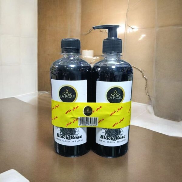 لاروز هاند ووش بلاك روز 650 مل عرض قطعتين