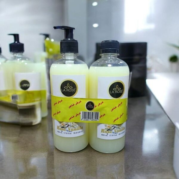 لاروز هاند ووش روز فانيليا 650 مل عرض قطعتين