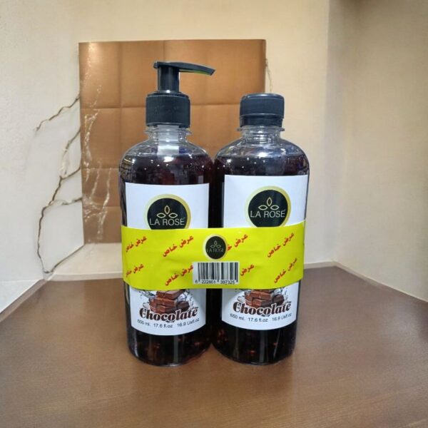 لاروز هاند ووش شيكولاتة 650 مل عرض قطعتين