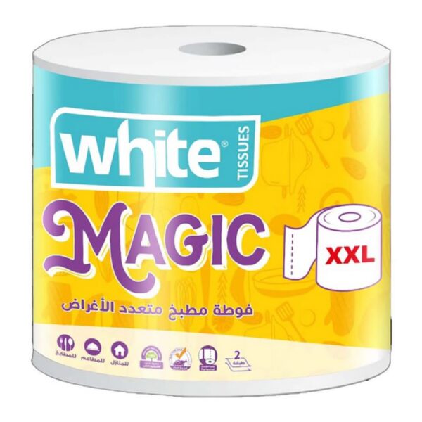 وايت ماجيك مناديل مطبخ XXL