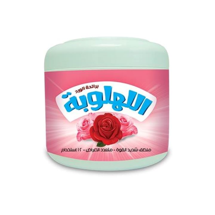 اللهلوبة معجون منظف متعدد بالورد 450 جم