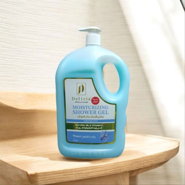 ديليسيا شاور جيل مرطب بالزهور 2 لتر