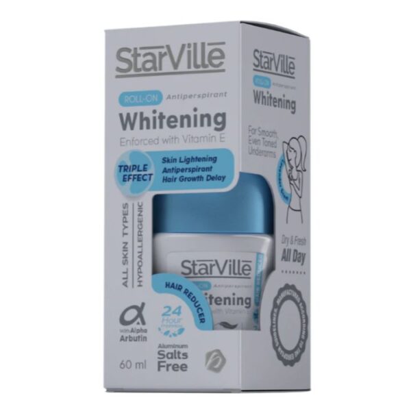 ستارفيل مزيل عرق رول مؤخر لنمو الشعر 60 مل